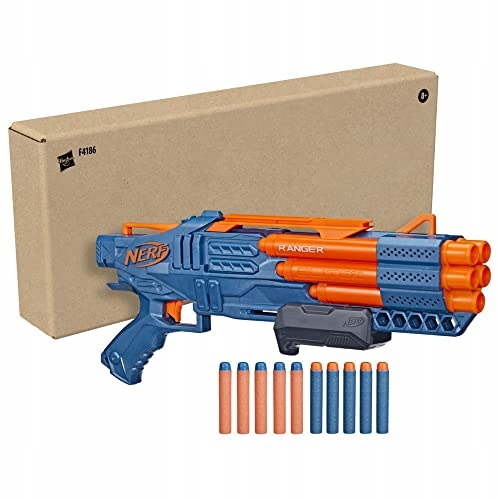 Nerf Elite 2.0 Ranger PD-5 Blaster, 5-hlavňová pištoľ, 10 šípok Nerf Elite